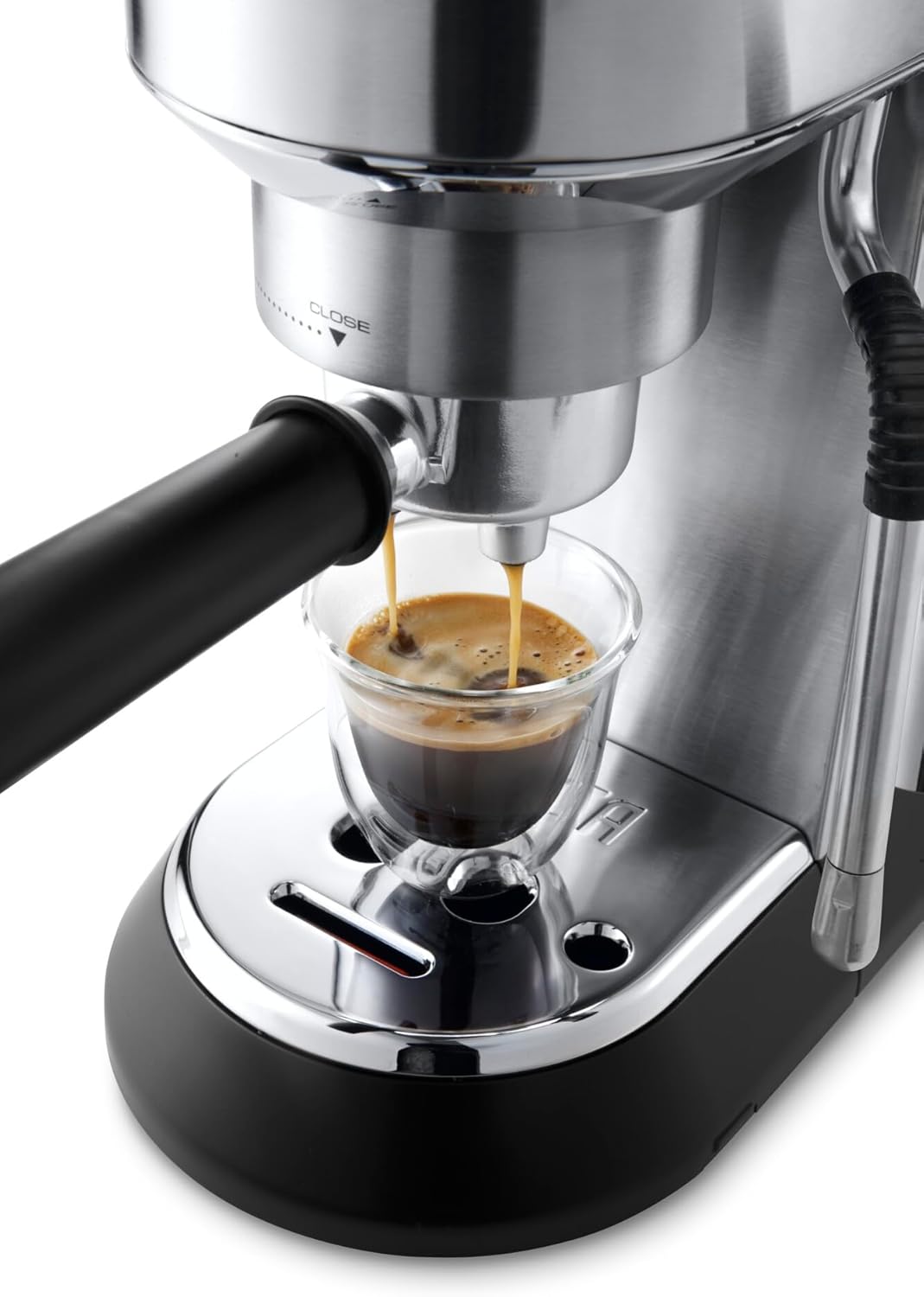 DeLonghi Dedica Arte Espresso Machine, 1.1 Liter, 1350 Watt, silver- EC885M